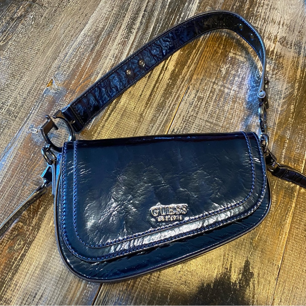 Guess black purse